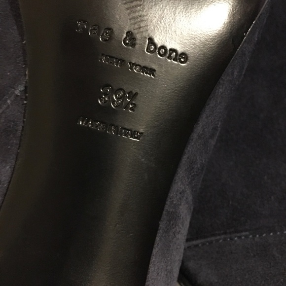 🆕🔴RAG AND BONE ANKLE SUEDE/LEATHER BOOTIES/BOOTS - Picture 3 of 8